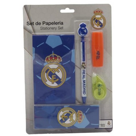 Set Papelería oficial Real Madrid CF