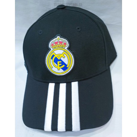 Gorra oficial negro Real Madrid CF. 2024/25 Adidas