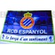 Bandera oficial Grande R.C.Deportivo Espanyol de Barcelona