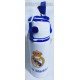 Botella cantimplora oficial aluminio Real Madrid 