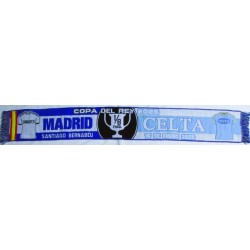 Bufanda Real Madrid - Celta Copa del Rey