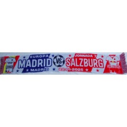 Bufanda del Real Madrid Vs.Red Bull Salzburgo