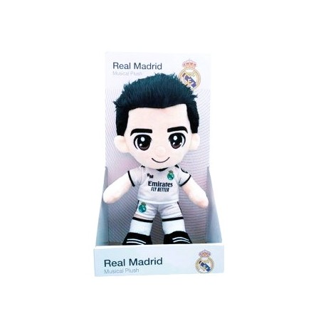 Peluche oficial jugador Real Madrid MUSICAL