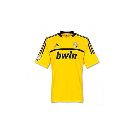 Camiseta adidas Real Madrid portero Icon marino amarilla