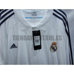 Polo blanco adulto oficial de Real Madrid Adidas