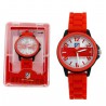 Reloj pulsera trenzada jr. atletico de madrid