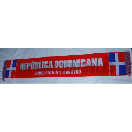 Bufanda Republica Dominicana