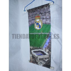 Estandarte oficial nº 2 Real Madrid CF Mediano