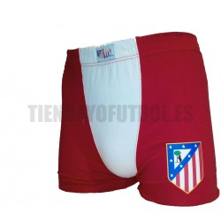 Boxer oficial Atlético rojo con blanco