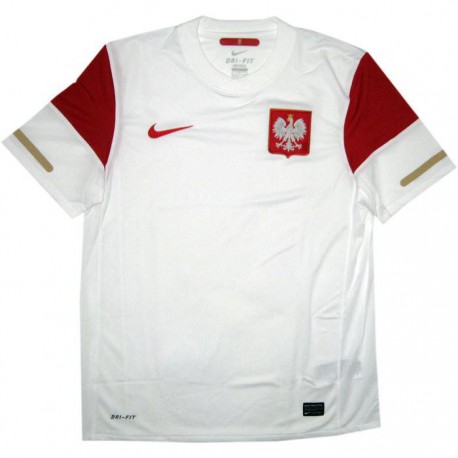 Camiseta Polonia Blanca Nike 