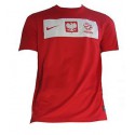 Camiseta oficial Polonia Entreno roja Nike