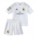 Mini Kit oficial 1ª Jr 2015/16 Real Madrid CF Adidas