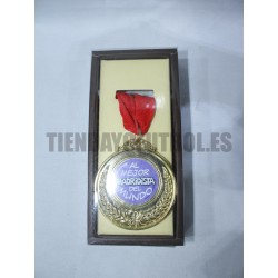 Medalla oficial "Al Mejor Madridista" Real Madrid
