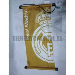 Estandarte oficial pequeño nº 4 Real Madrid CF
