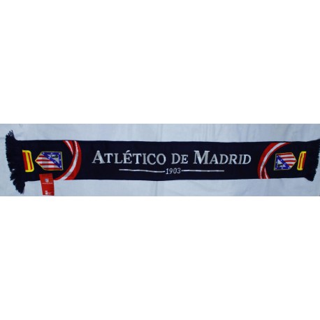 Bufanda doble azul Atlético de Madrid 