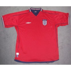 Camiseta oficial Inglaterra selección reversible roja Umbro