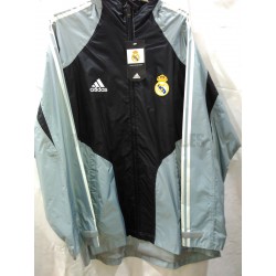 Chubasquero gris Real Madrid CF Adidas 