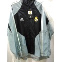 Chubasquero oficial gris Real Madrid CF Adidas