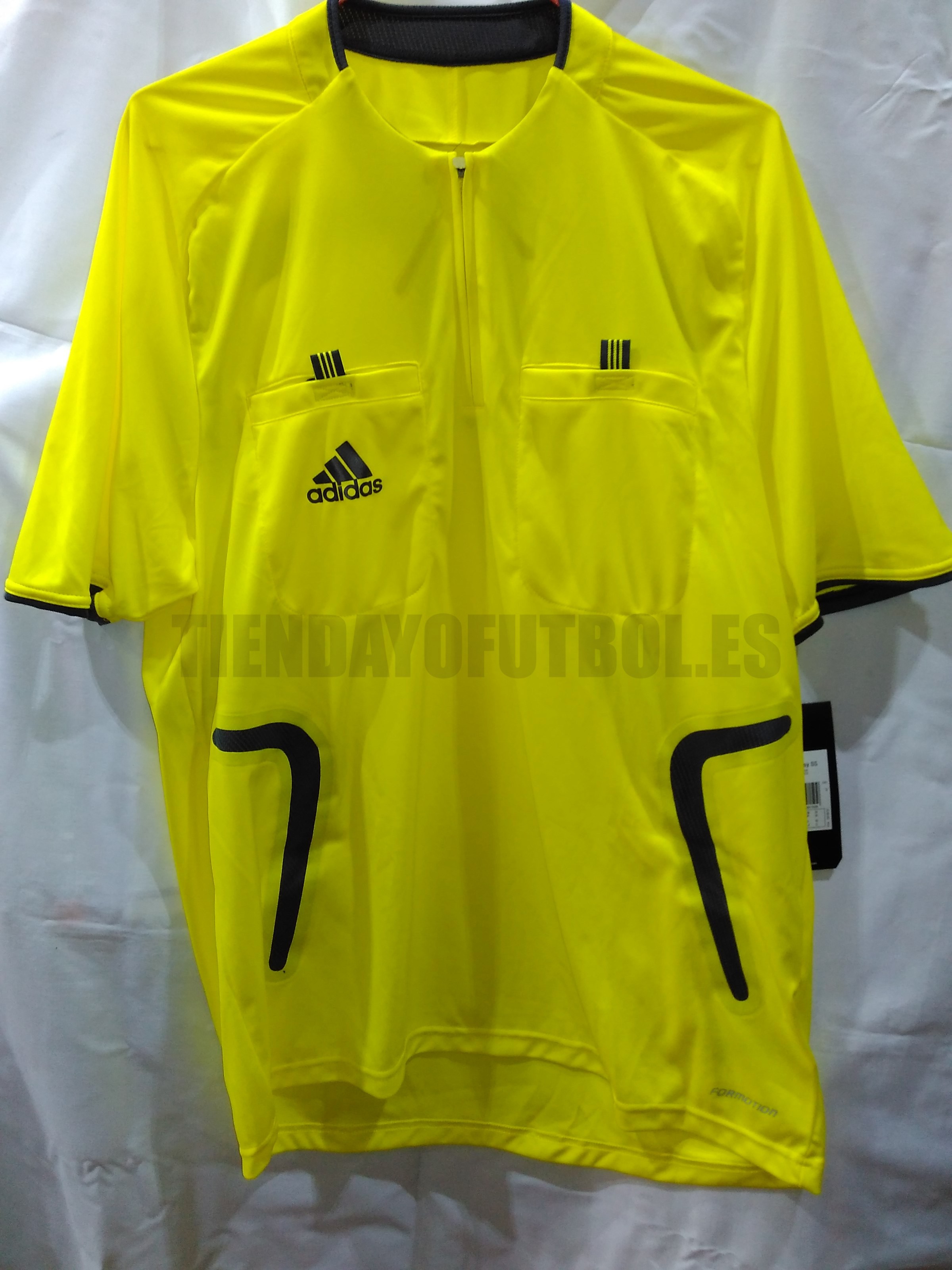 Arbitro su Camiseta| Adidas camiseta Arbitro l Camiseta amarilla arbitro Futbol