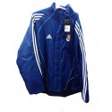 Abrigo-Chamarra oficial azul Real Madrid CF Adidas
