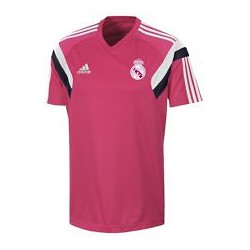 Camiseta oficial Entrenamiento. fucsia Real Madrid CF Adidas