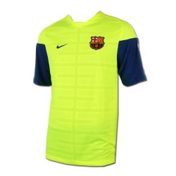 Camiseta oficial Entrenamiento amarilla FC Barcelona Nike