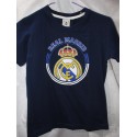 Camiseta oficial Algodón azul Jr. Real Madrid CF