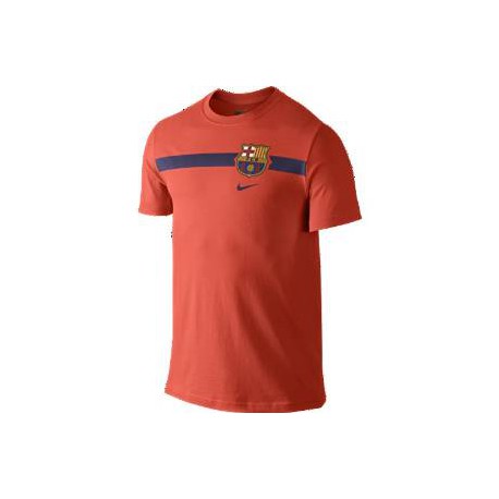 Camiseta Algodón FC Barcelona Nike salmon
