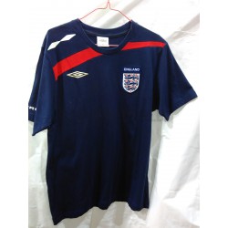 Camiseta oficial algodón azul Inglaterra selección Umbro