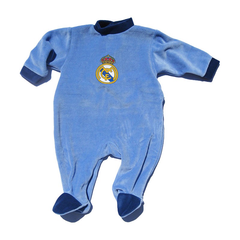 Pelele Real Madrid, Pijama invierno RM bebe, Invierno pijama bebe Real  Madrid
