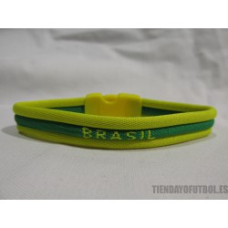 Pulsera oficial Brasil Adidas tela