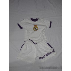 Pijama verano Junior Real Madrid CF blanco -morado