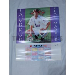 Calendario 1995 Real Madrid (Laudrup)