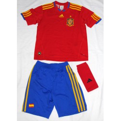 Mini Kit Rojo Selección España mundial 2010 Adidas