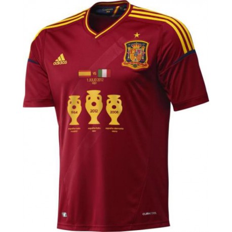  Camiseta oficial Selección España final de Europa 2012 Adidas