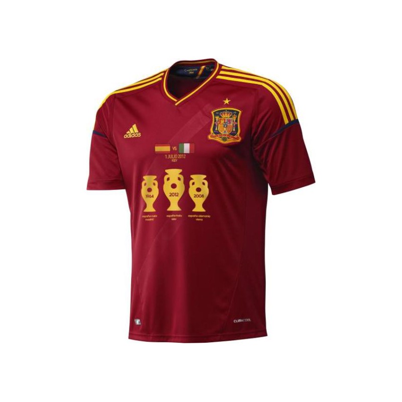 Camiseta campeón Eurocopa 2012 España Selección camiseta Cam