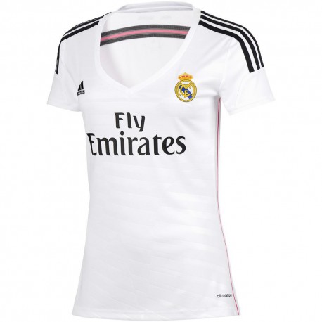 Respiración Visualizar Por encima de la cabeza y el hombro Camiseta 1ª mujer Real Madrid | Camiseta mujer blanca Real Madrid CF. |  camiseta fútbol real madrid mujer | camiseta rm blanca