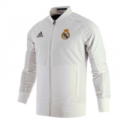 Sudadera blanca niño Real Madrid CF Adidas