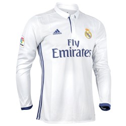 Camiseta oficial 1ª Manga larga 2016/17 Real Madrid CF Adidas