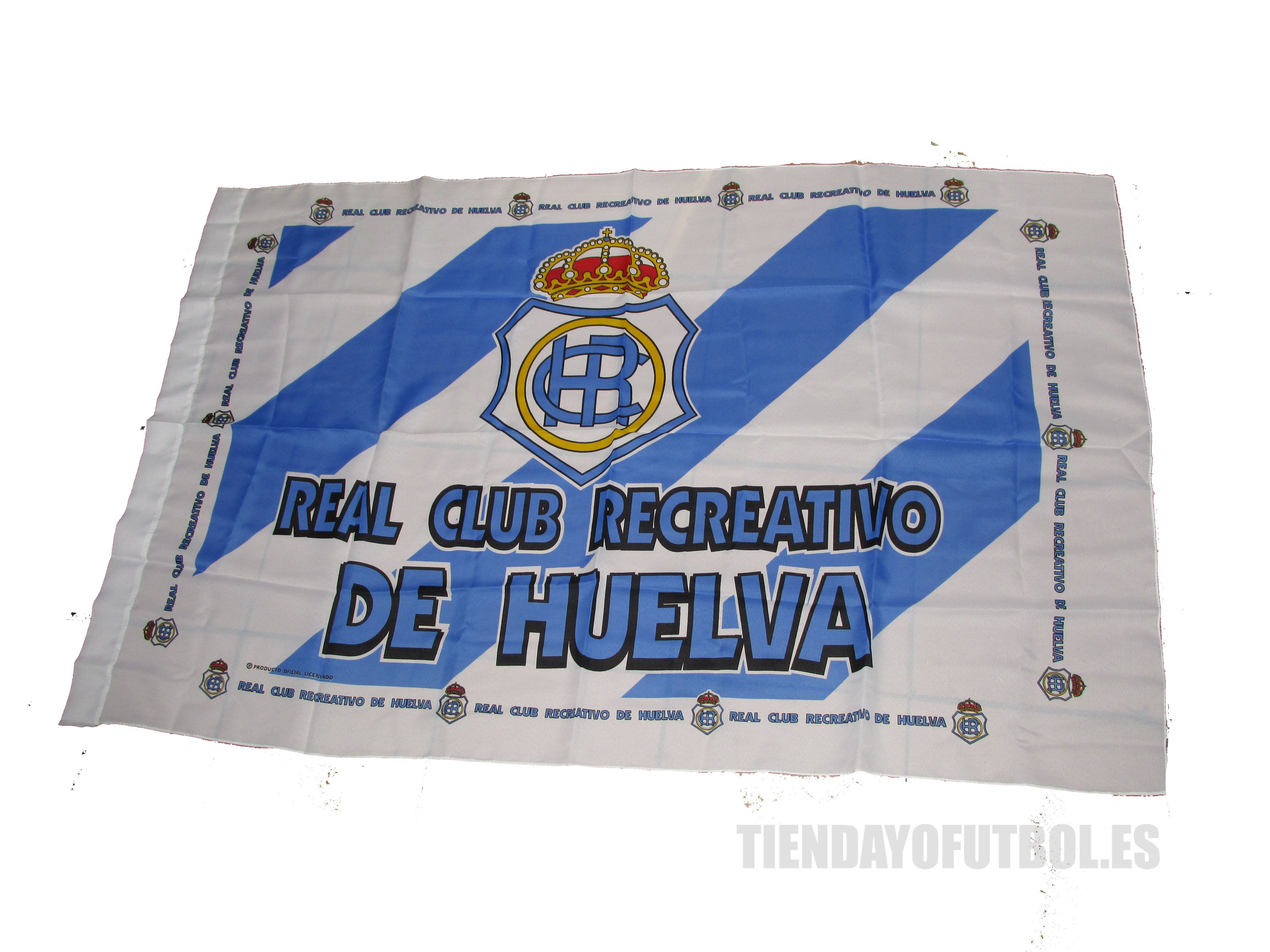 Bandera del Recreativo de Huelva|Bandera Real Club Recreativo de Huelva|Bandera  grande del Recre|Bandera del Recre