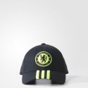 Gorra oficial negra del Chelsea Adidas