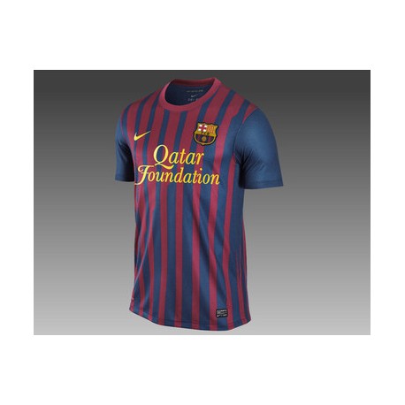 Camiseta 1ª FC Barcelona 2011/12, Barça camiseta Azul grana