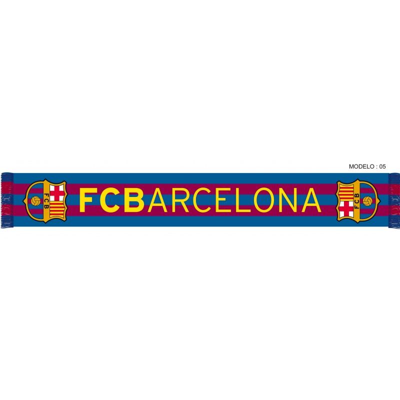 Bufana FC | Bufanda Barça azul grana | Barcelona bufanda telar | telar barsa | bufanda telar barsa