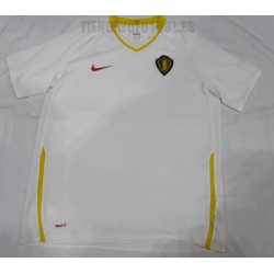 Camiseta oficial de Belgica blanca Nike 