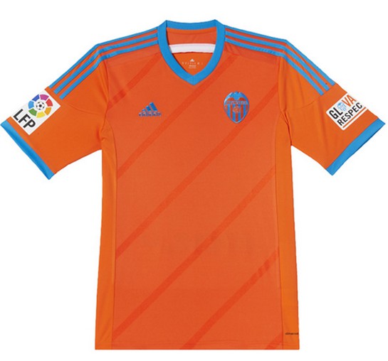 Camiseta Oficial Jr. 2ª FC. Adidas | Camisa niño Valencia FC naranja | Camiseta niño naranja valencia
