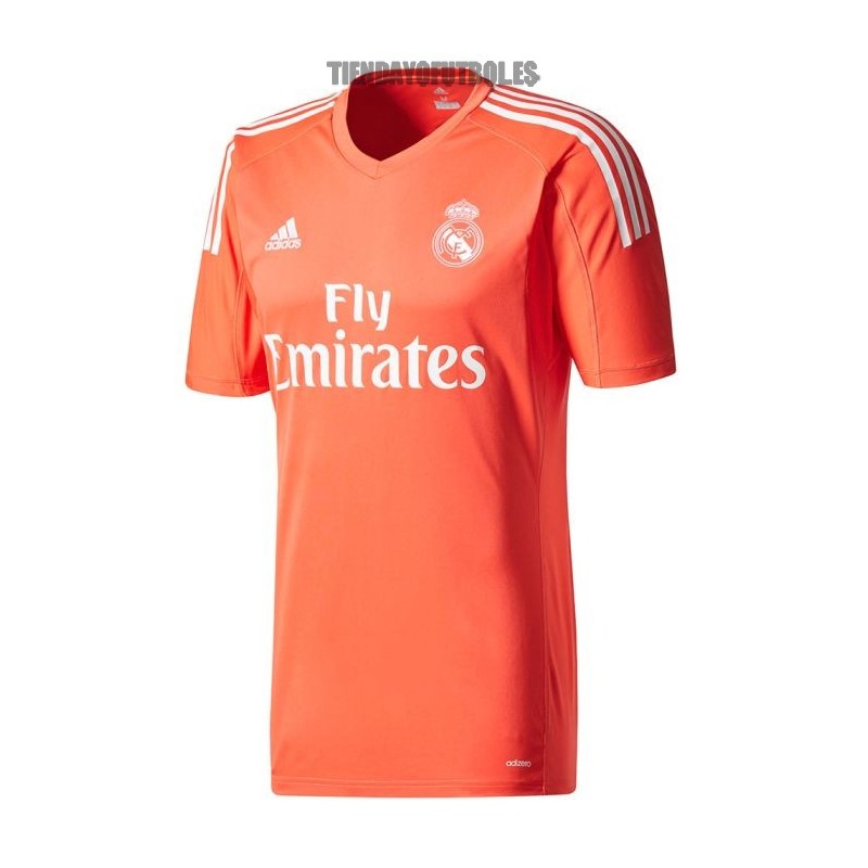 evaluate Mauve Airlines Camiseta portero Real 2017-18 | camiseta naranja portero oficial Real |  Camiseta Adidas Real Madrid