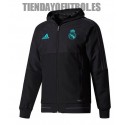 Sudadera negra Jr.Real Madrid CF Adidas