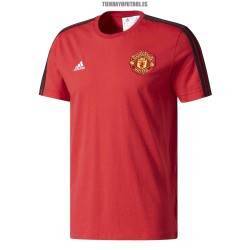 Camiseta algodón Manchester roja United Adidas