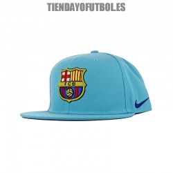 Gorra Jr. plana FC Barcelona azul claro Nike