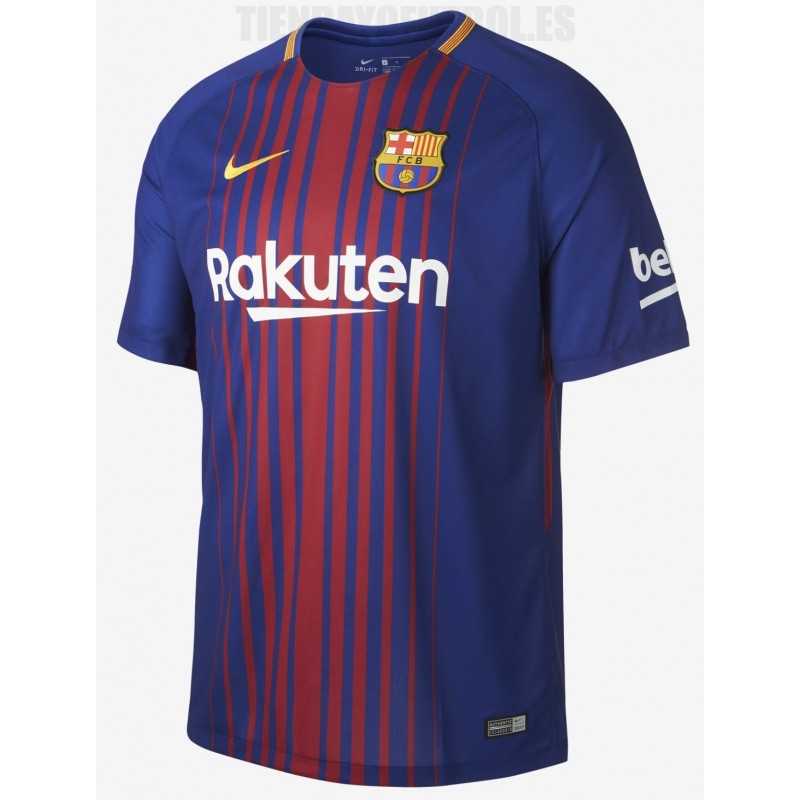 cuero Al borde Desfavorable Barcelona FC camiseta 2017/18| camiseta oficial futbol | Camiseta fútbol  Barça